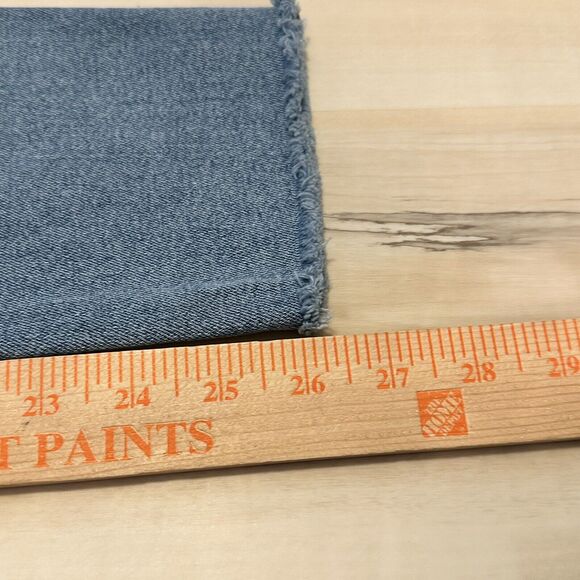 WE THE FREE Free People 31 Jeans Light Wash High Rise Button Fly Raw Hem New - Picture 14 of 14